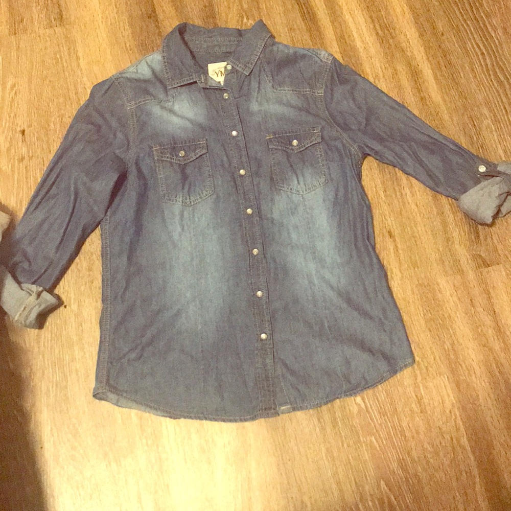Denim top